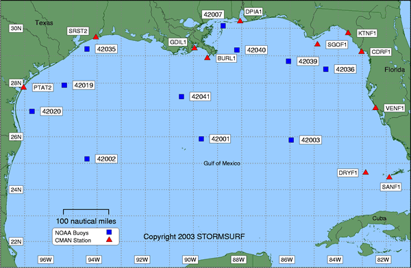 Florida Gulf Buoy Data