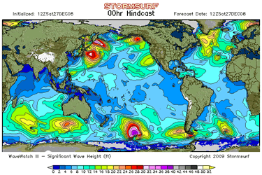 World Swell Chart